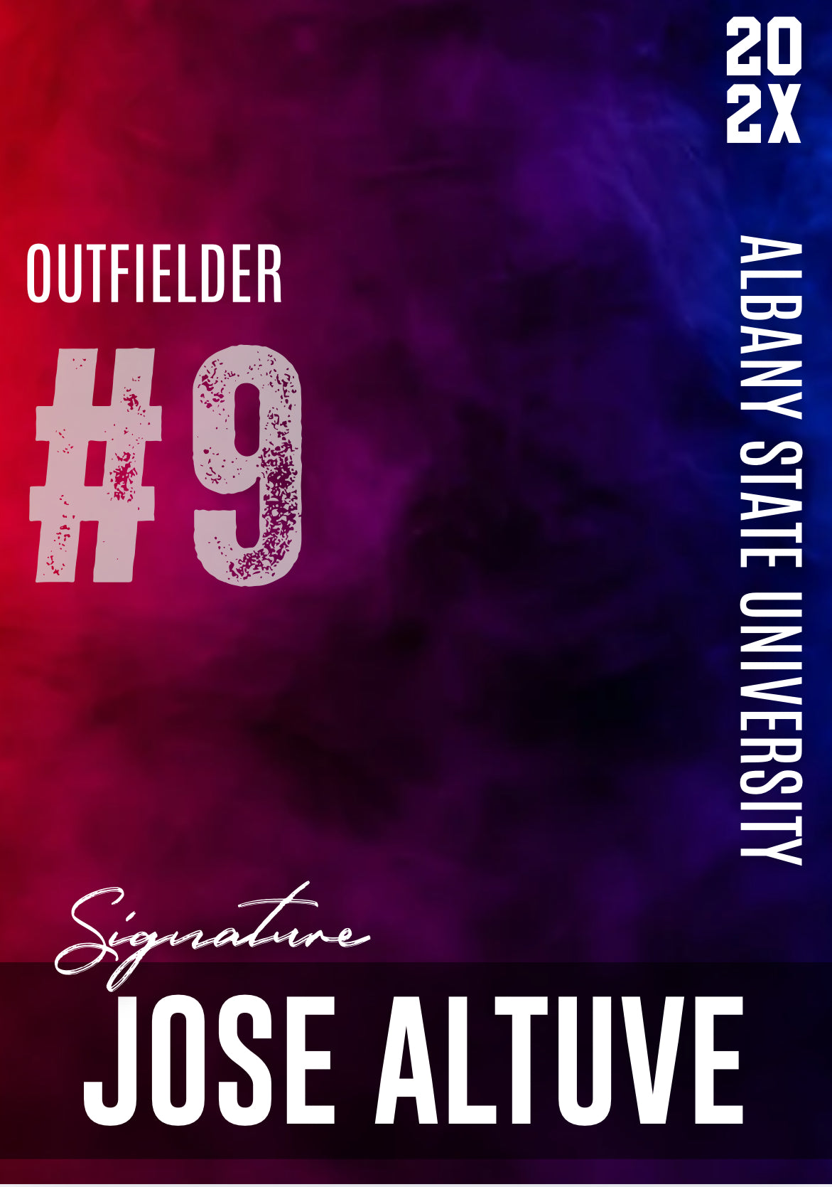 Double sided Custom baseball cards for any sport - your kids will love these