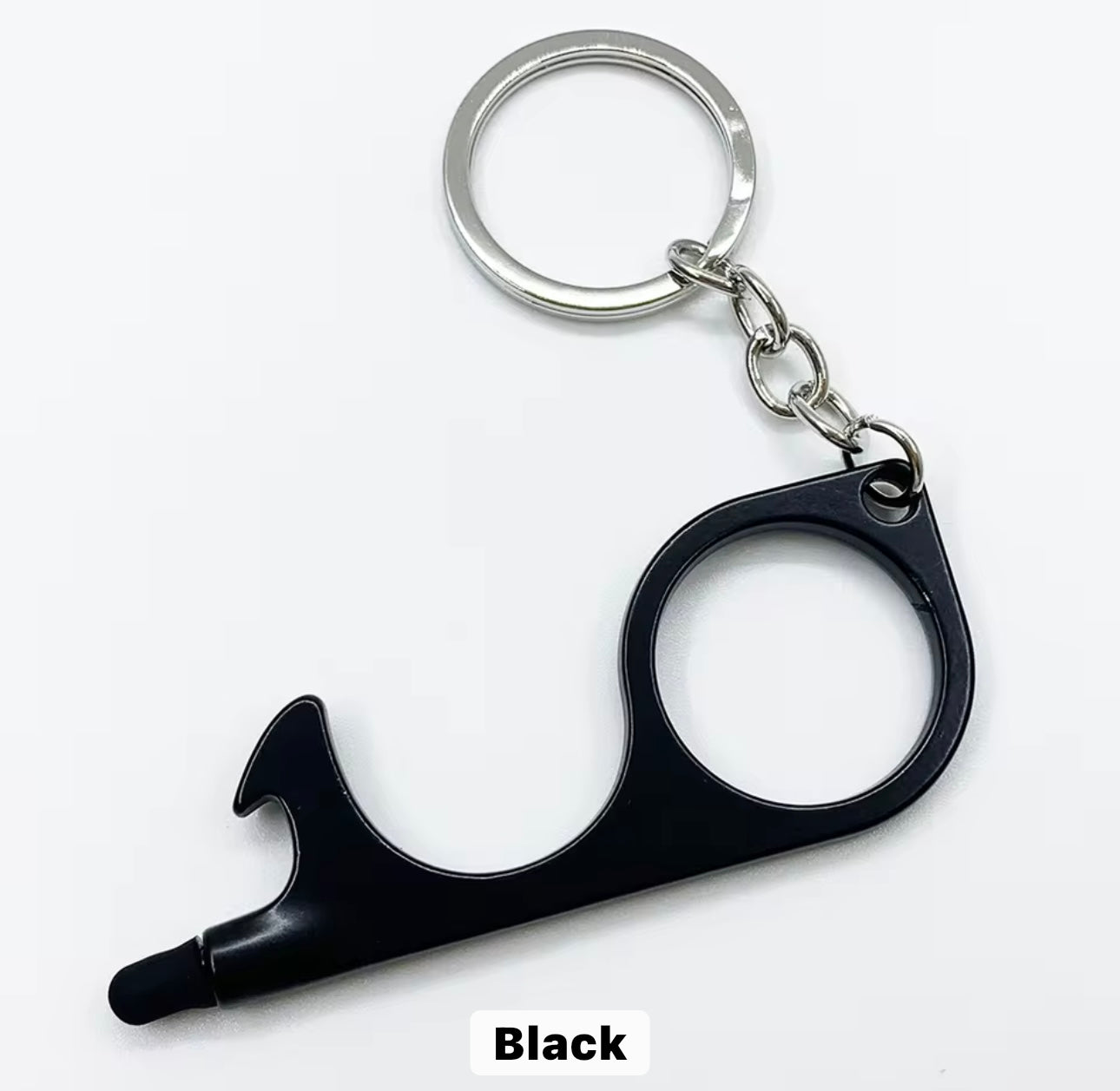 No touch Door opener with stylus
