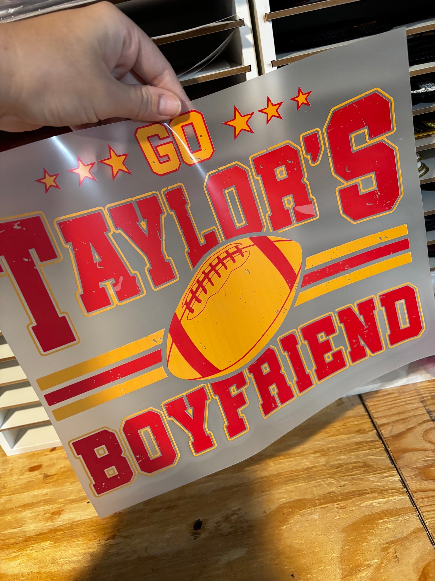 Go Taylor’s boyfriend DTF transfer