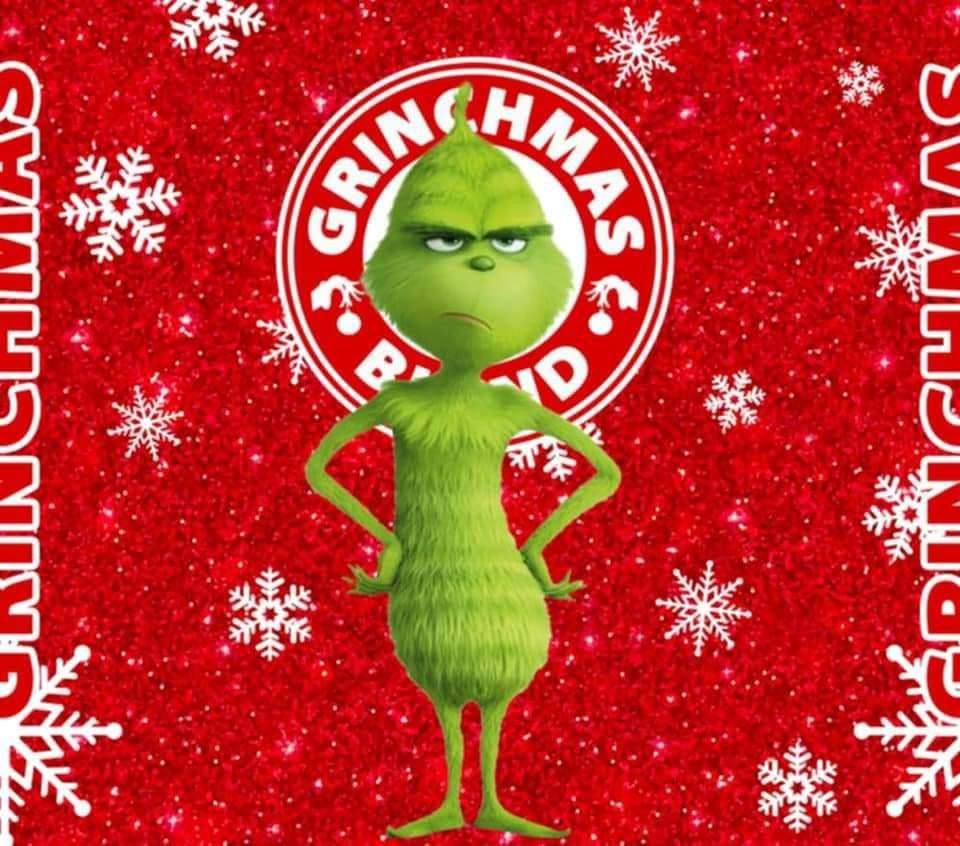 Grinchmas blend Reusable cup sleeve