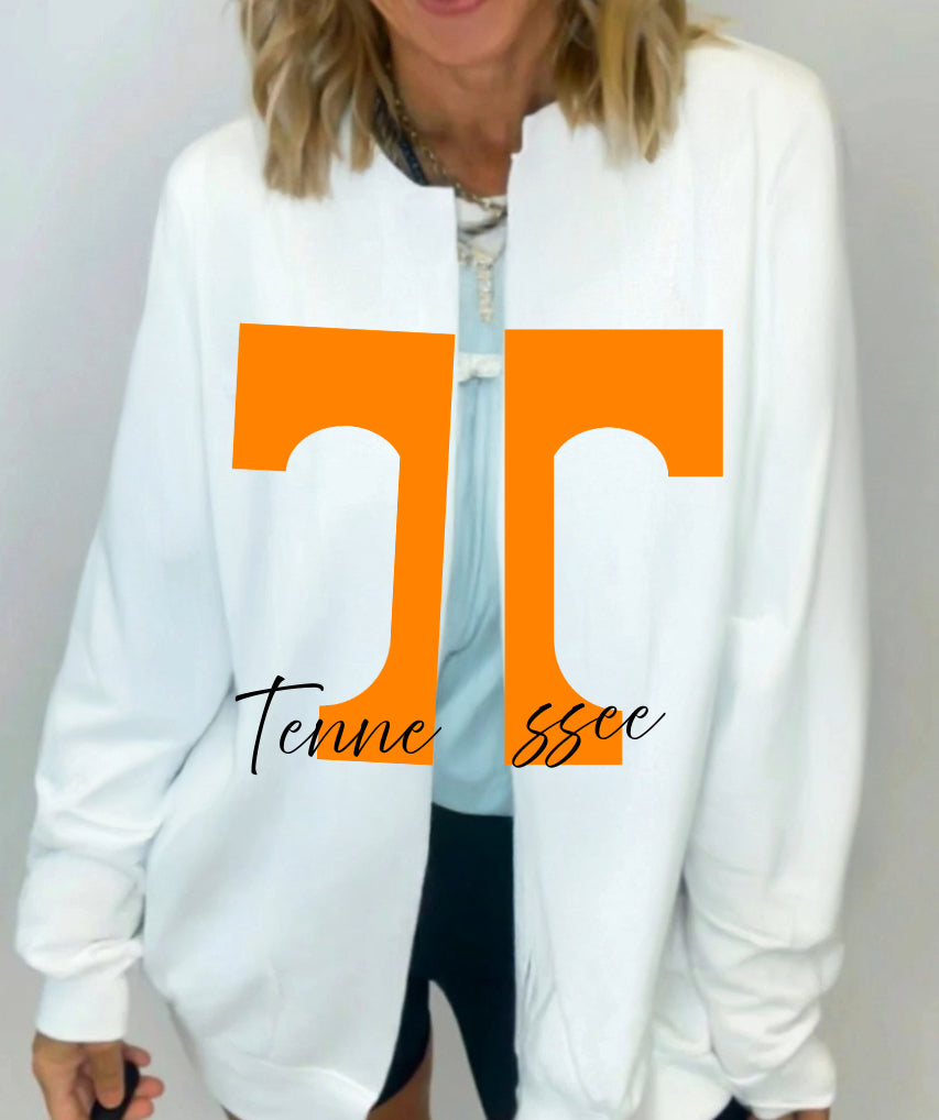 Tennessee T crewneck cardigan