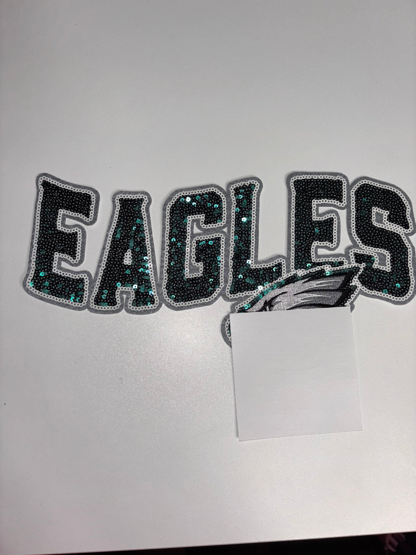 Team iron on patches 10.5 wide