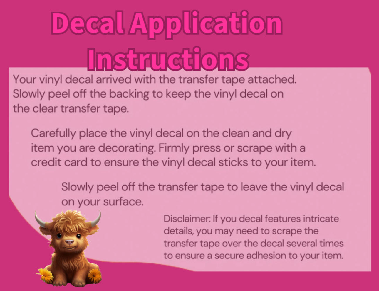 We are ACS window/car waterproof decal