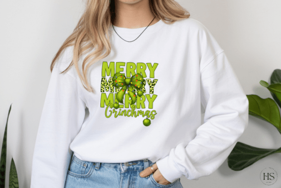 Merry grincmas DTF transfer