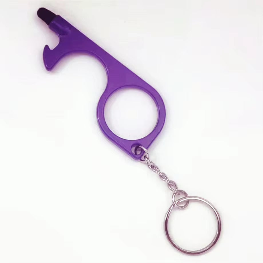 No touch Door opener with stylus