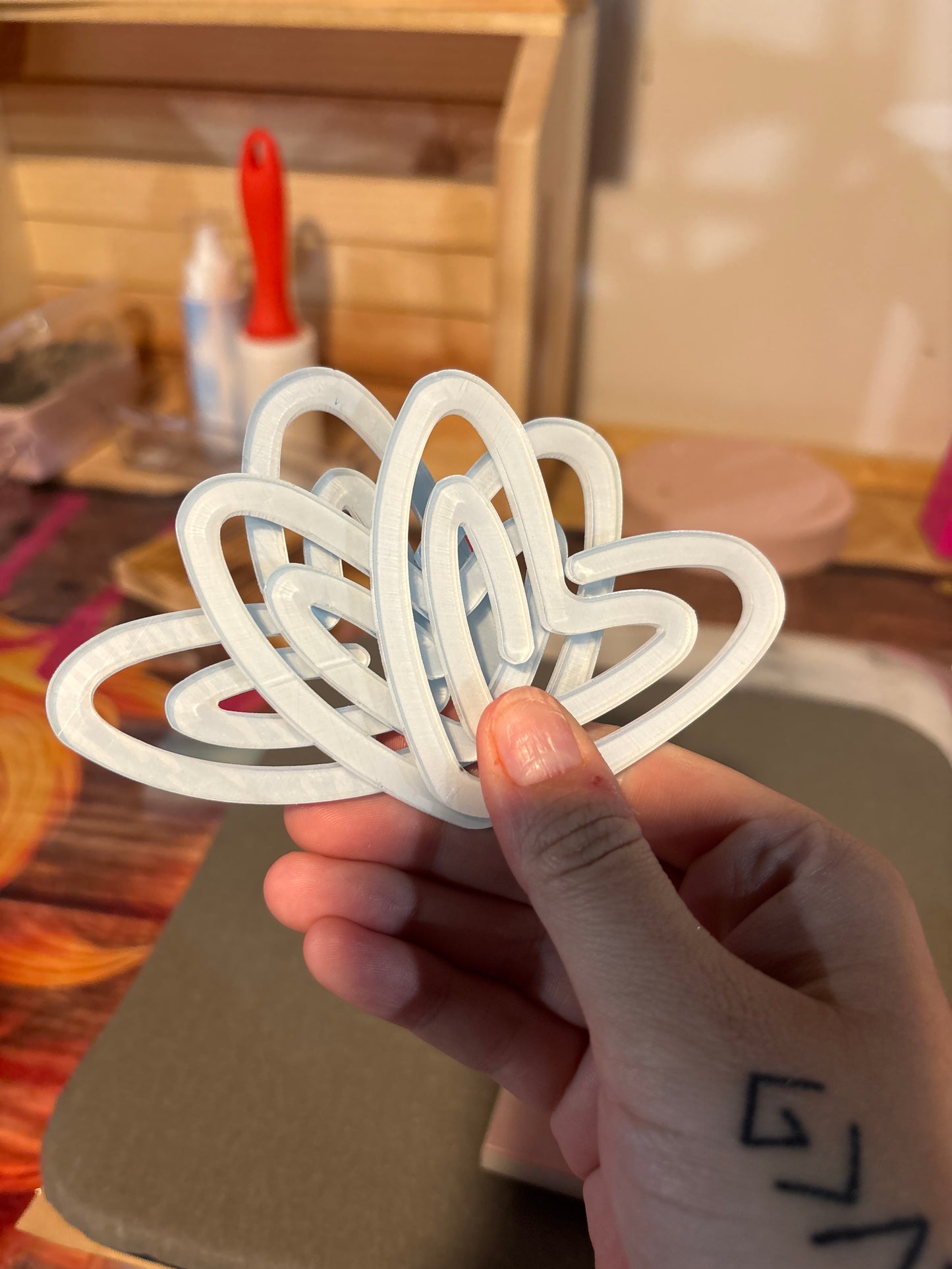 Jumbo blank sublimation paper clips (heart, pencil,regular)