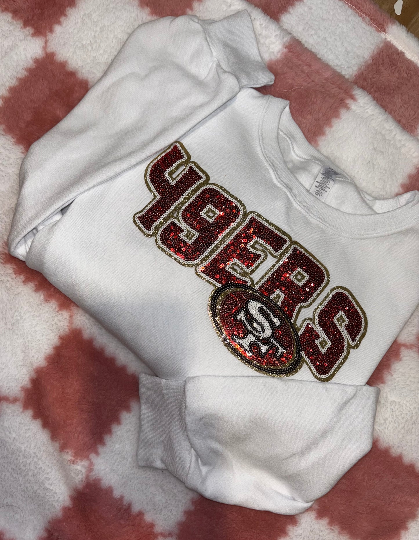 49ers crewneck sweatshirt