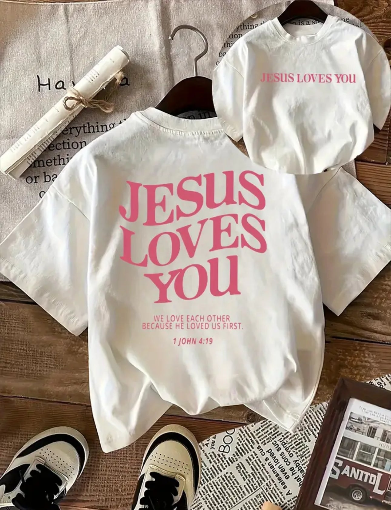 Jesus loves you tshirt