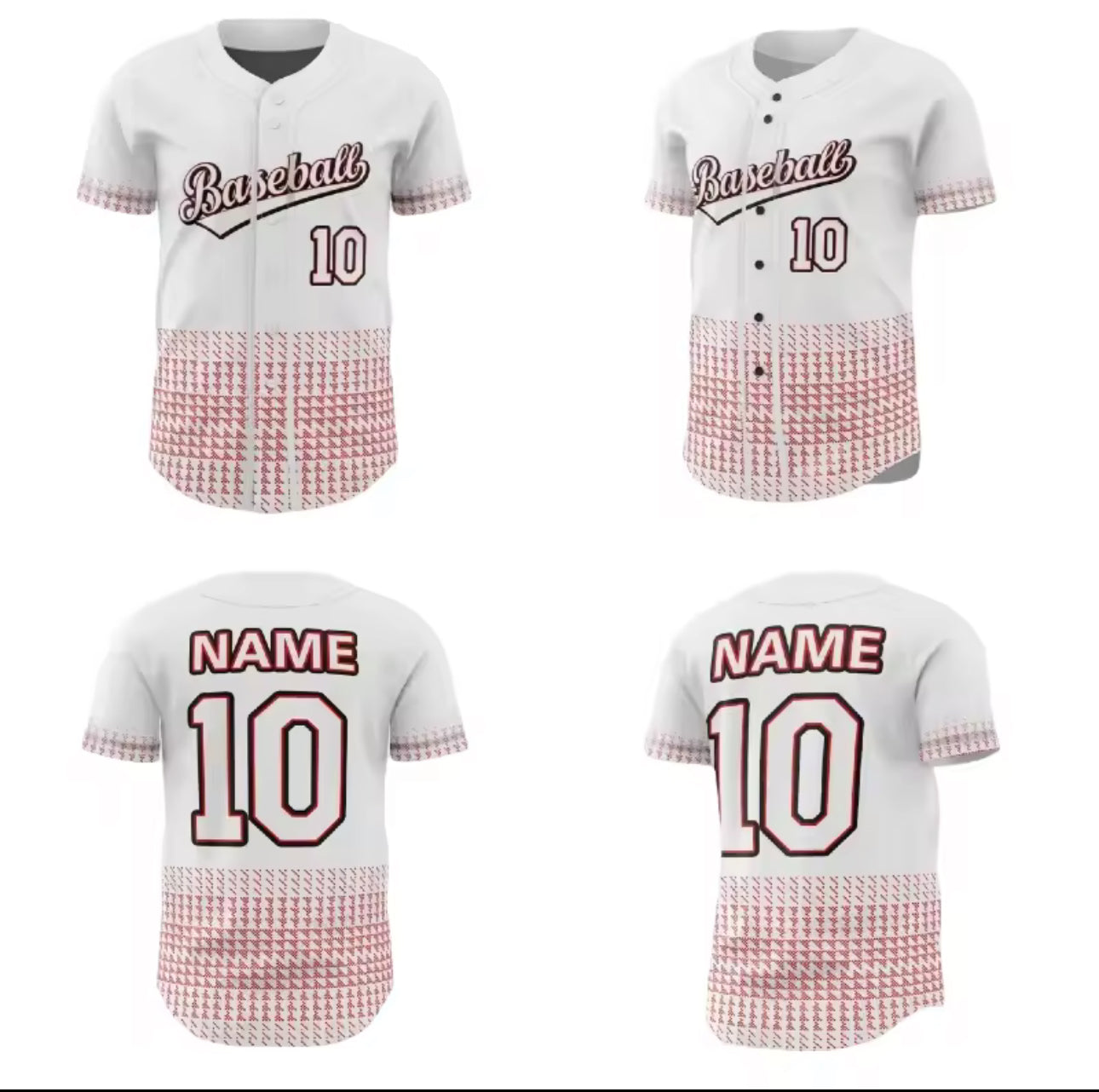 Baseball/softball custom jerseys for your team