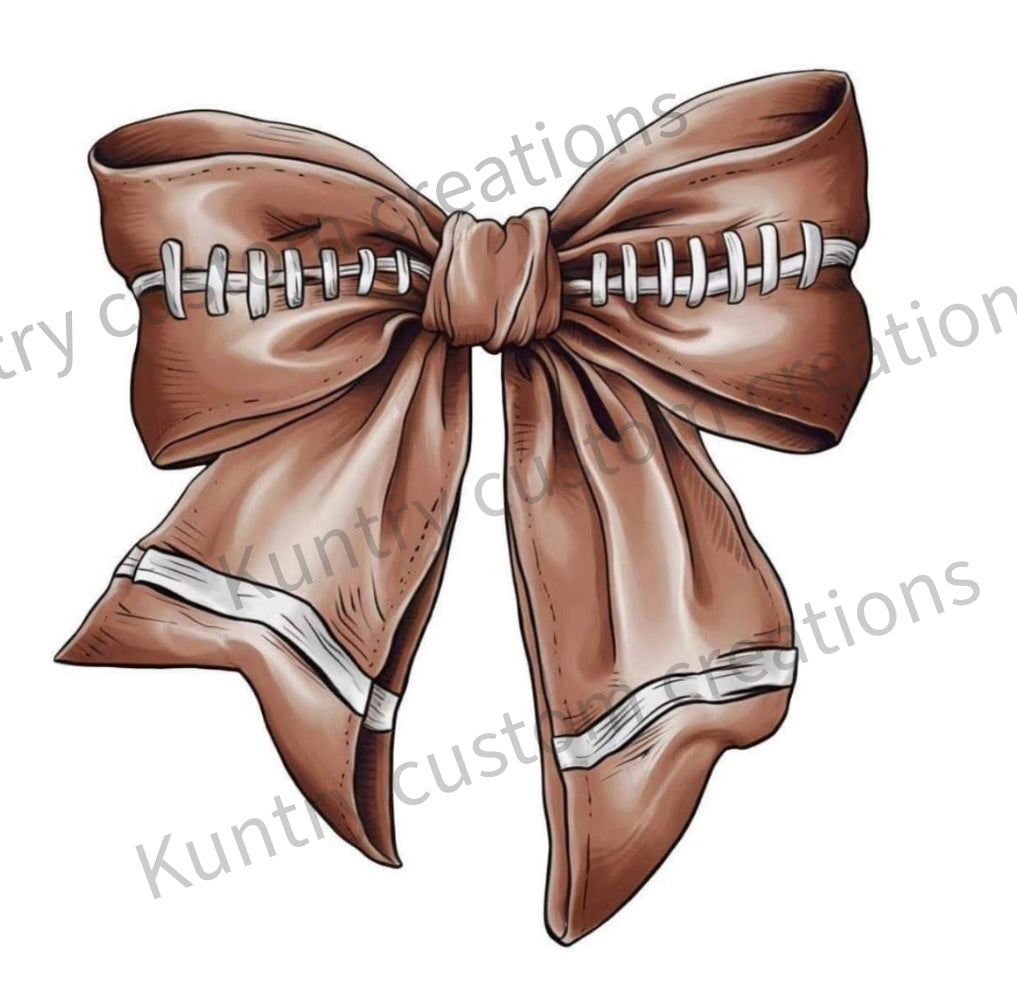 Football bow png file