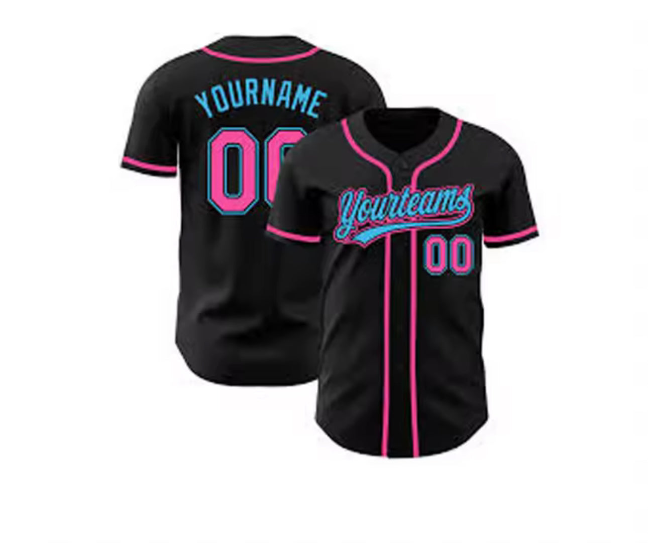Baseball/softball custom jerseys for your team