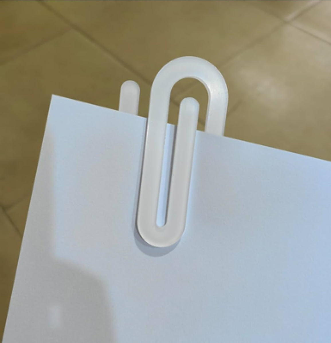 Jumbo blank sublimation paper clips (heart, pencil,regular)