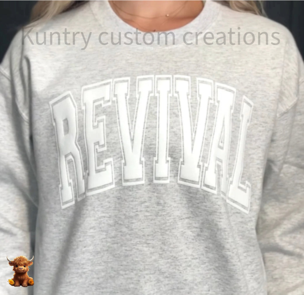 Revival tshirt- comfort colors- conversation starter collection