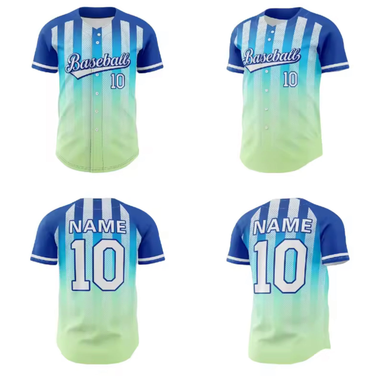Baseball/softball custom jerseys for your team