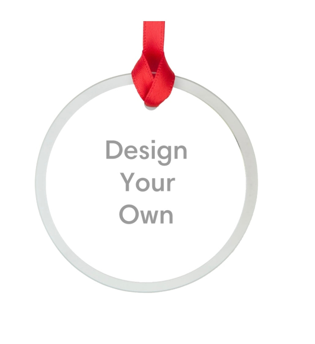 Custom photo Christmas ornament