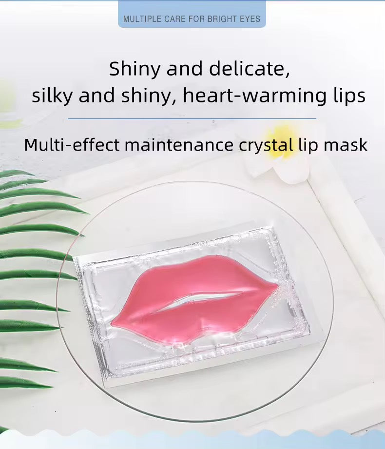 Lip moisturizer crystal collagen lip mask