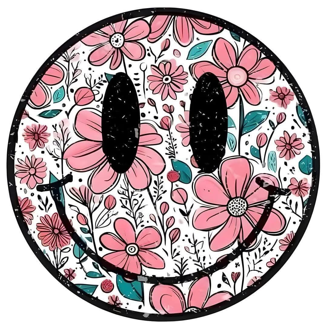 Flower smiles Sticker