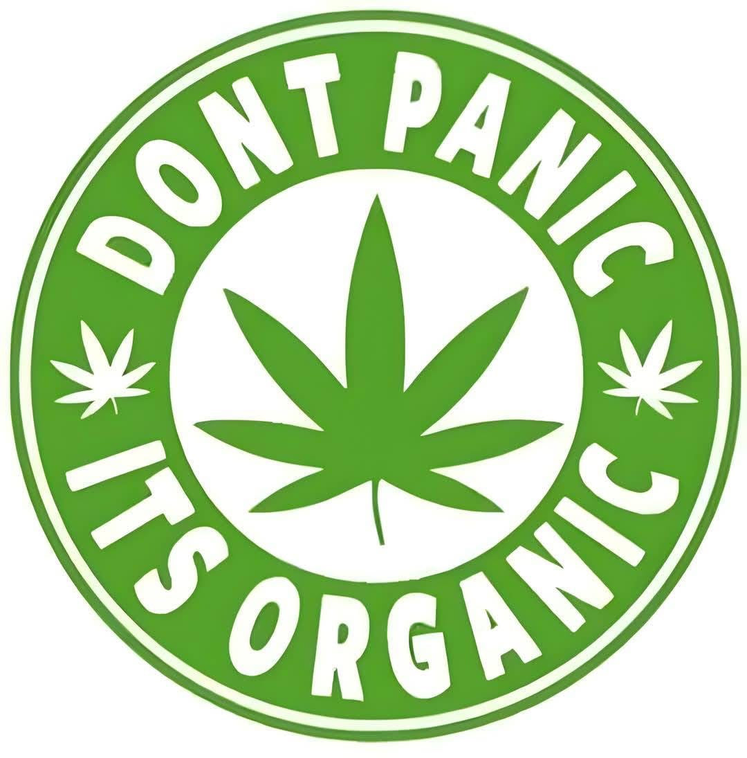 Don’t panic it’s organic Sticker