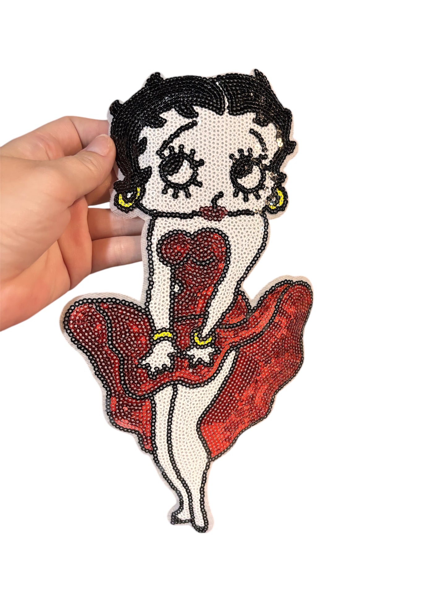 BB iron on sequins patch