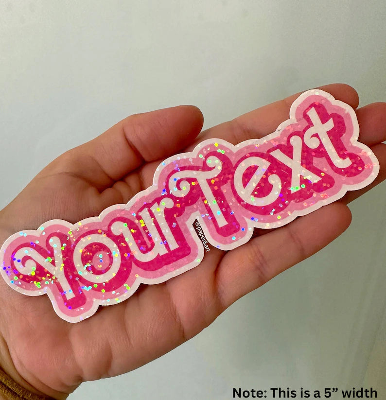 Custom waterproof stickers
