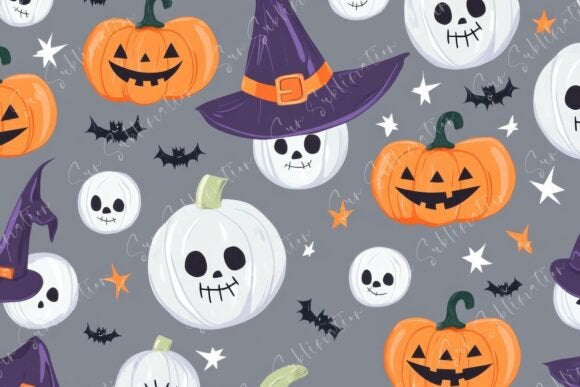 Halloween theme jumbo paper clips
