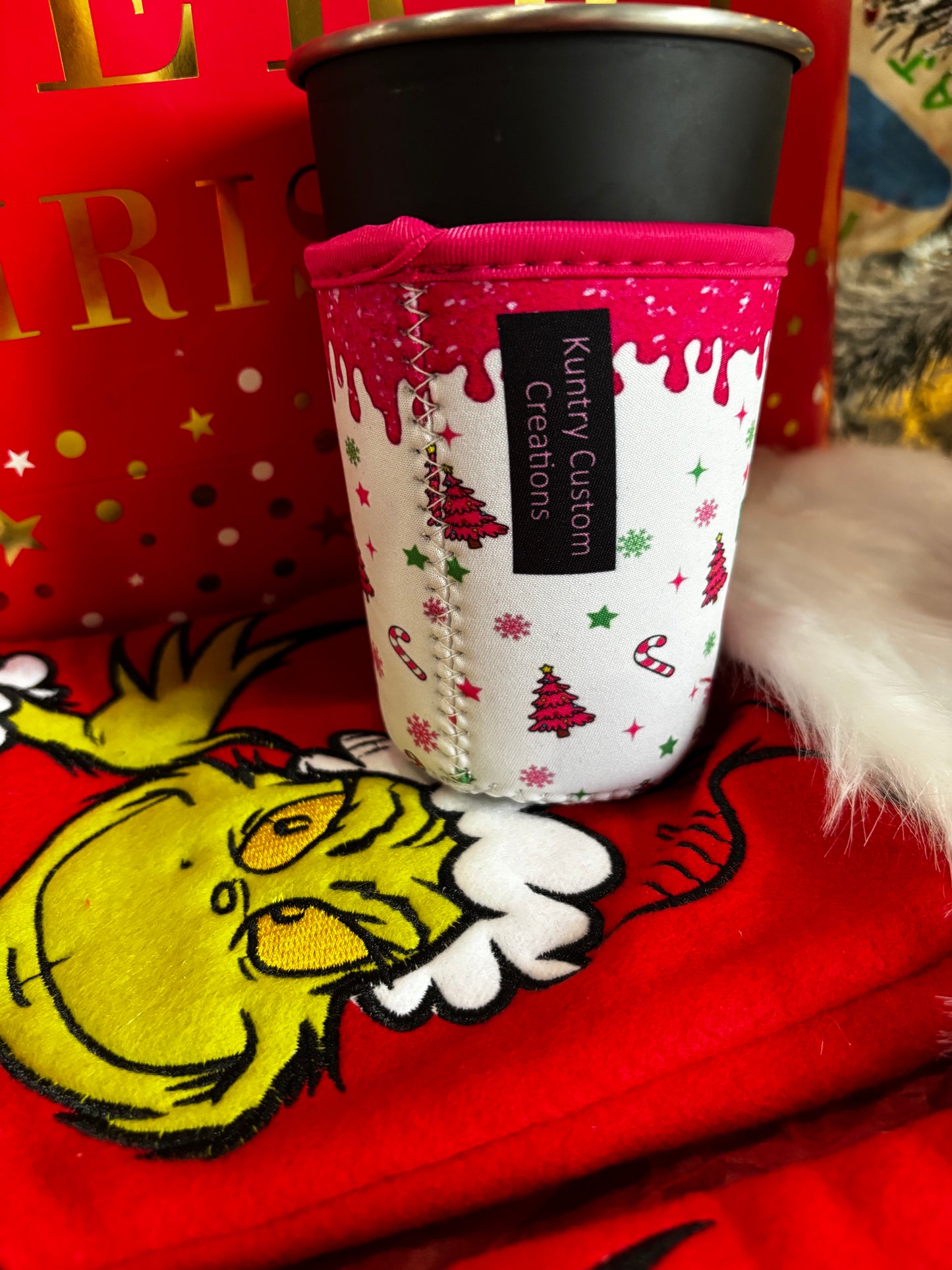 In my grinch era Reusable cup sleeve