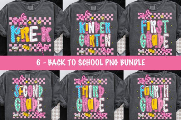 Coquette Back to School Bundle Png