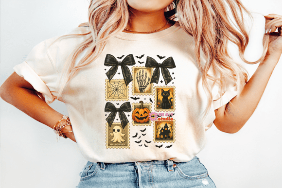 Vintage Halloween Ghost Tshirt or crewneck