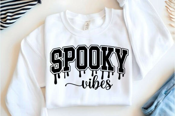 Spooky vibes tshirt or crewneck