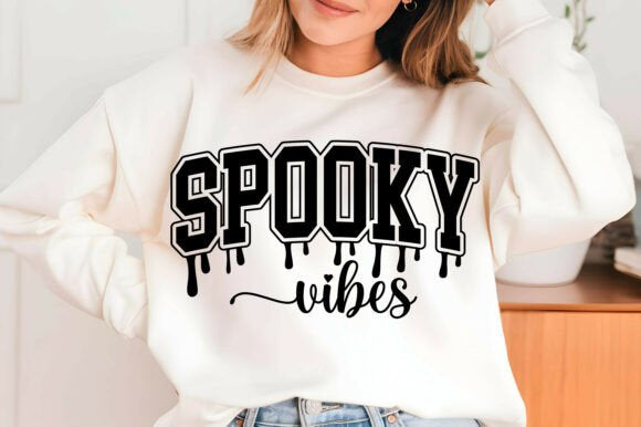 Spooky vibes tshirt or crewneck