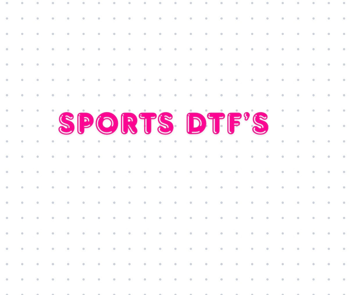Sports DTF