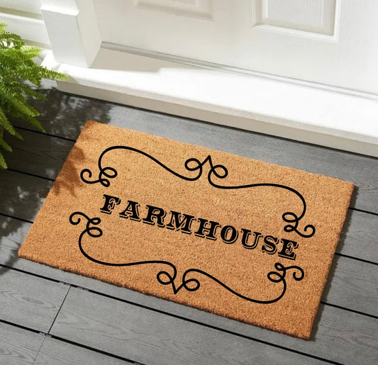 Farmhouse outdoor or indoor mat