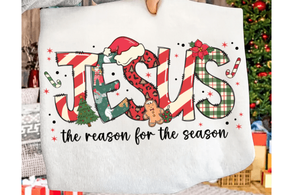 The reason for the season Jesus tshirt or crewneck