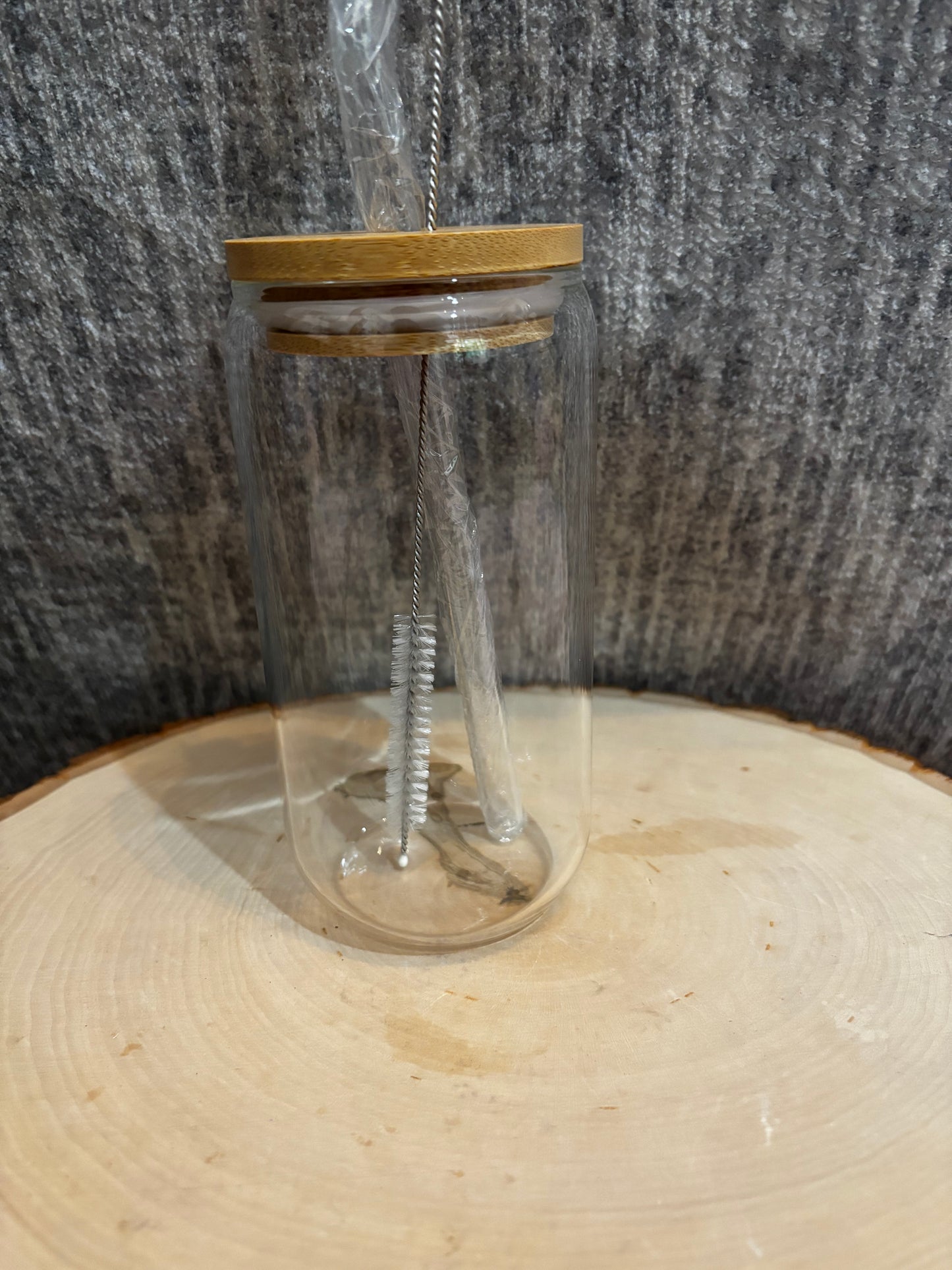 Custom name 16oz drinking glass