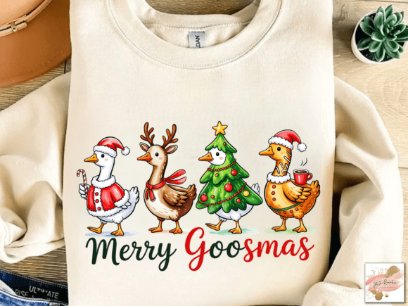 Merry goosmas tshirt or crewneck
