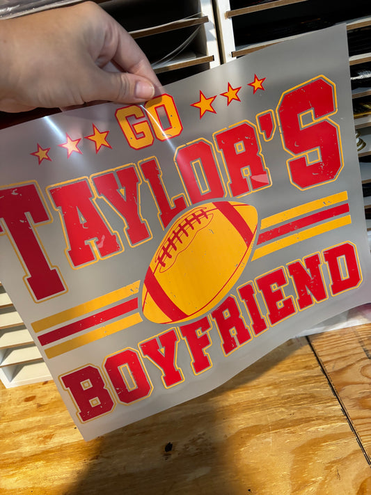 Go Taylor’s boyfriend DTF transfer