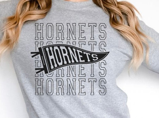 Variety of football team gray crewneck