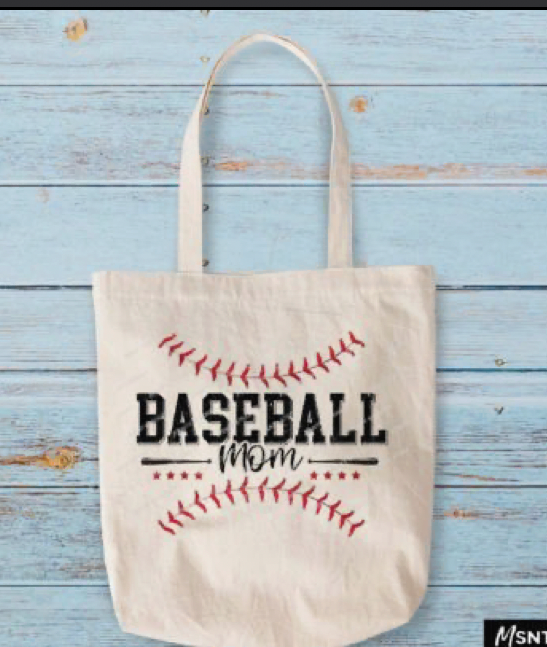 Baseball tote bag