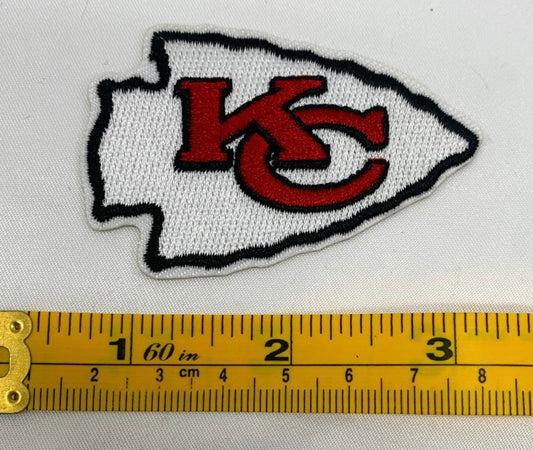 Chiefs embroidered iron on patch