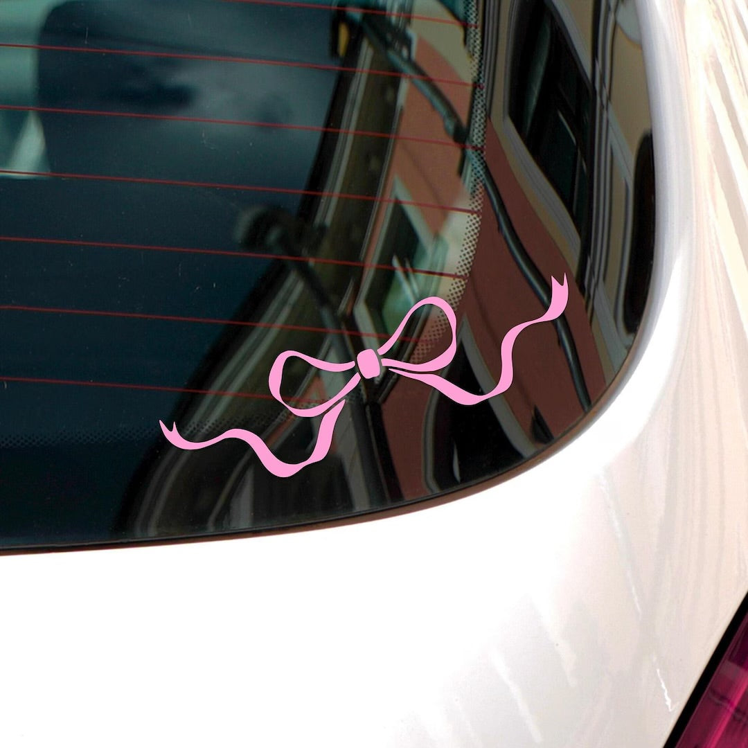 Bow waterproof decal