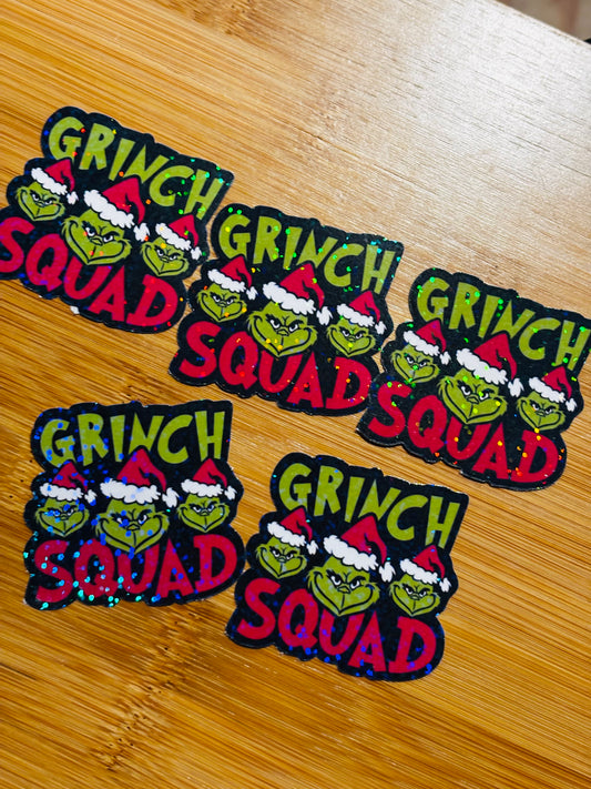 Grinch squade sticker