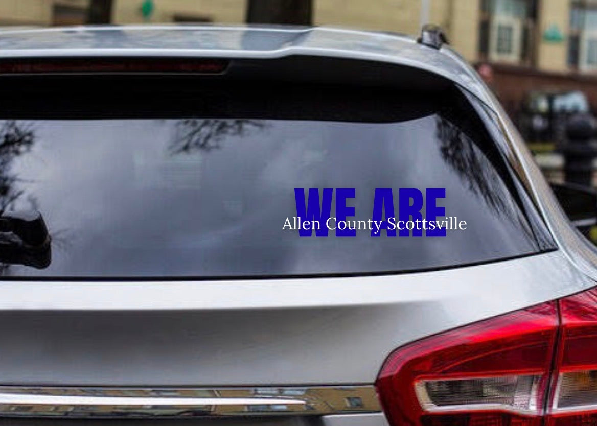 We are ACS window/car waterproof decal