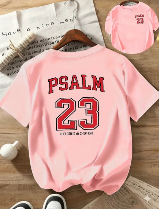 Psalm 23 the lord is my shepherd tshirt