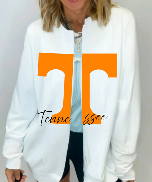 Tennessee T crewneck cardigan