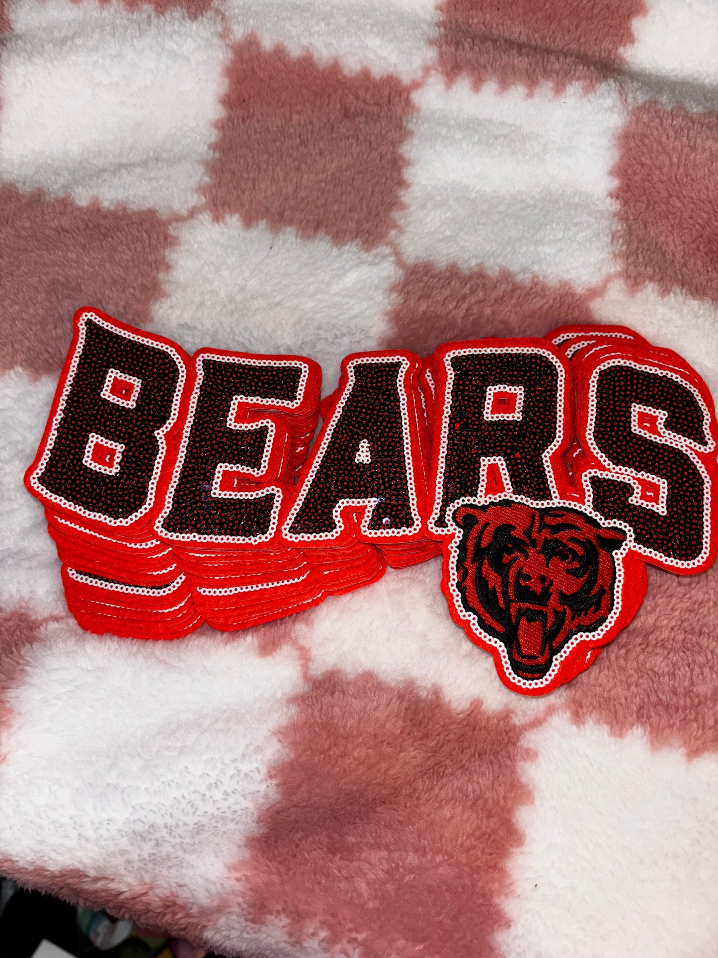 Variety Football team iron on patches