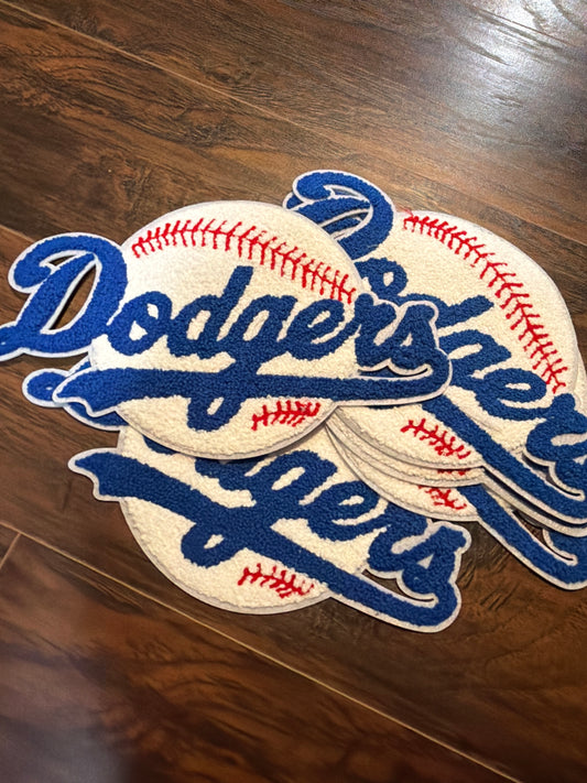 Dodgers iron on patch