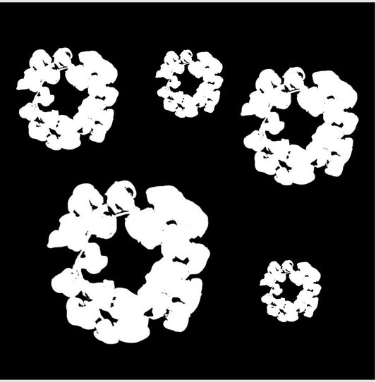 Denim Tears vinyl stencil for custom shoes, projects, and more