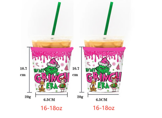 In my grinch era Reusable cup sleeve
