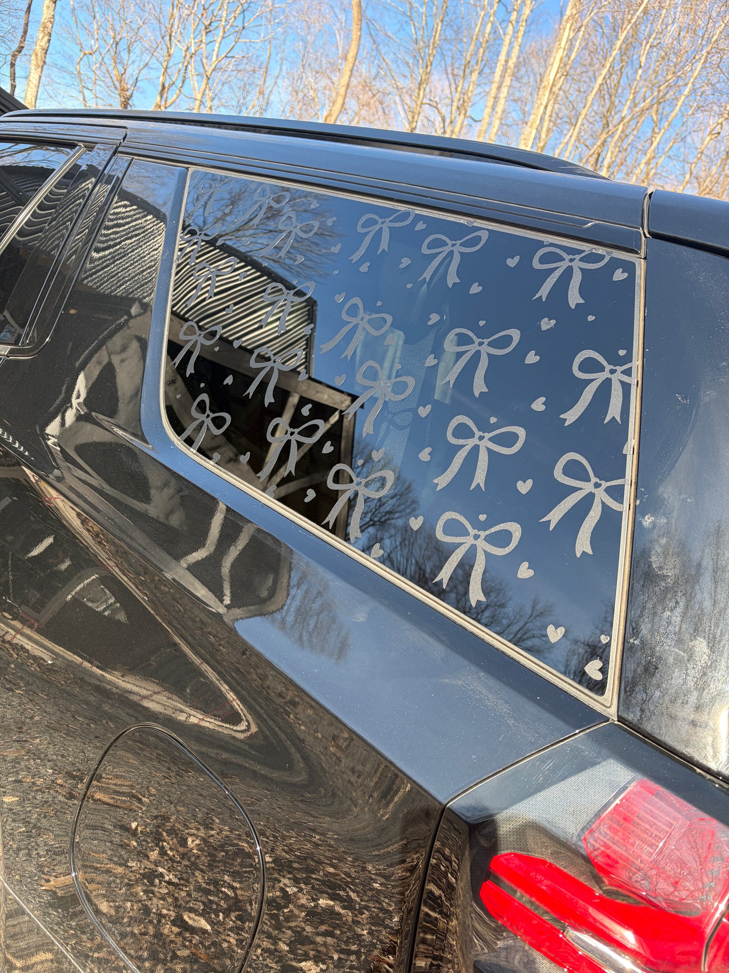 Full coverage Bow waterproof window decal