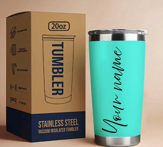 Personalized 20oz stainless steel tumbler